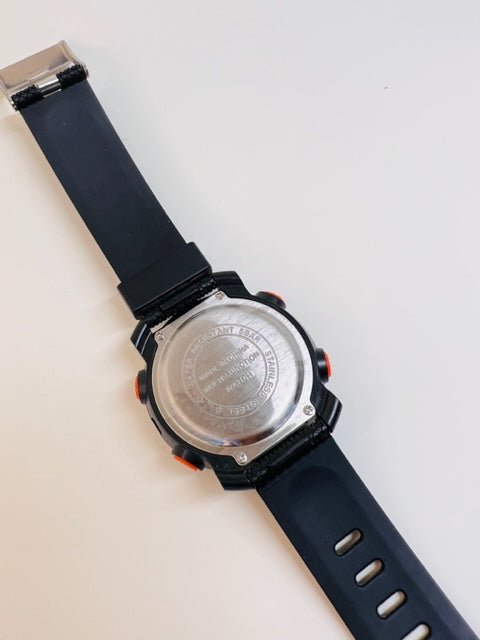 Black Sport Watch For Teens