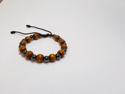 Classic Wood Beads Bracelet