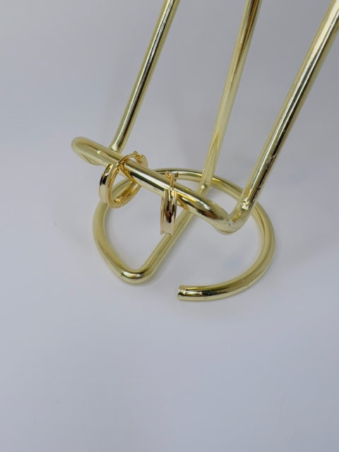 Goldy Hoop Earrings Set