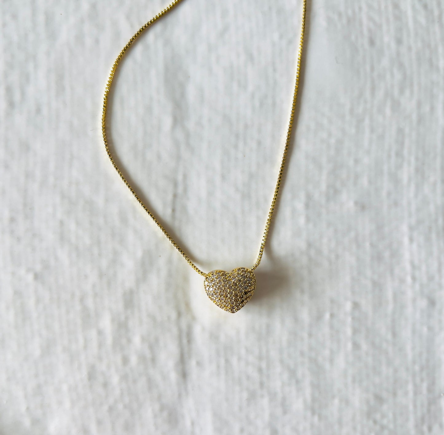 Shine-Me Heart Necklace