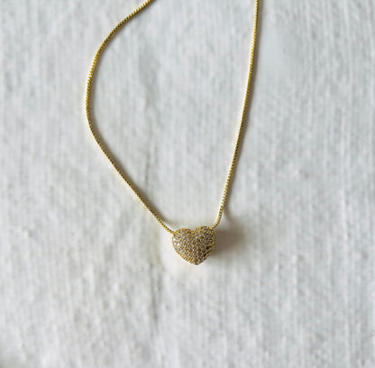 Shine-Me Heart Necklace