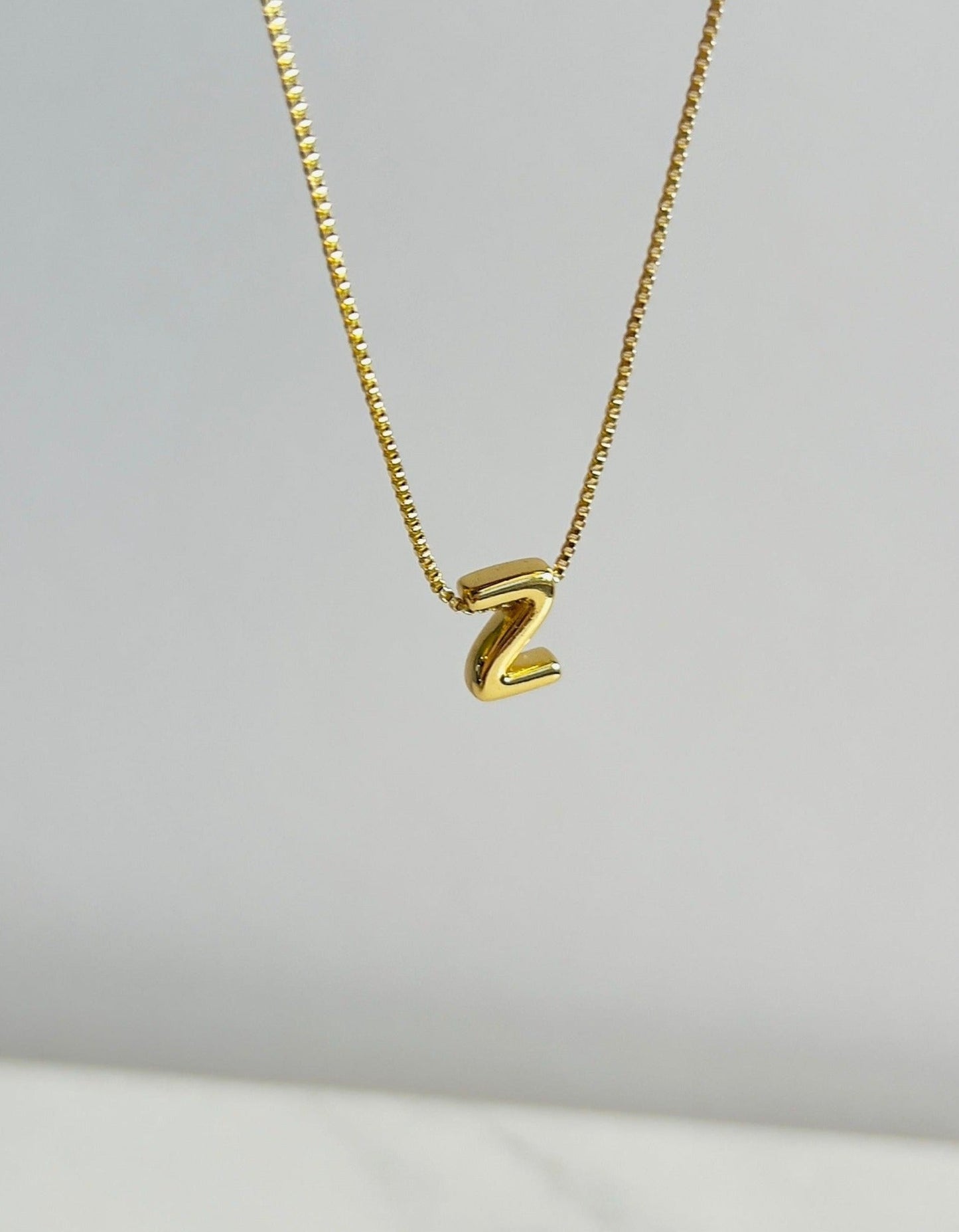 Small Letter Necklace