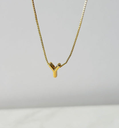 Small Letter Necklace