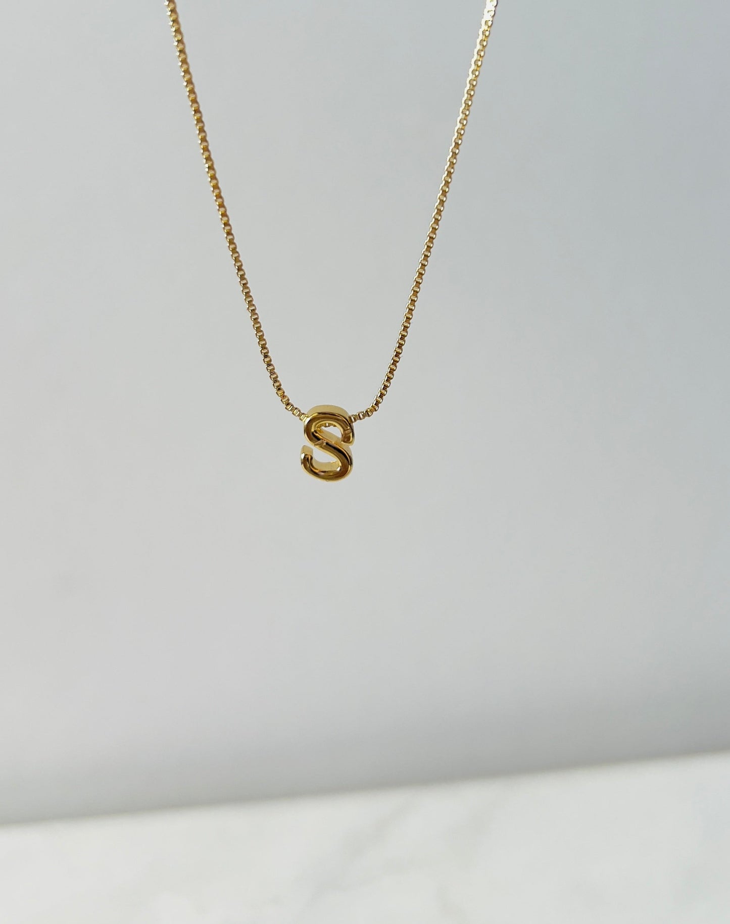 Small Letter Necklace