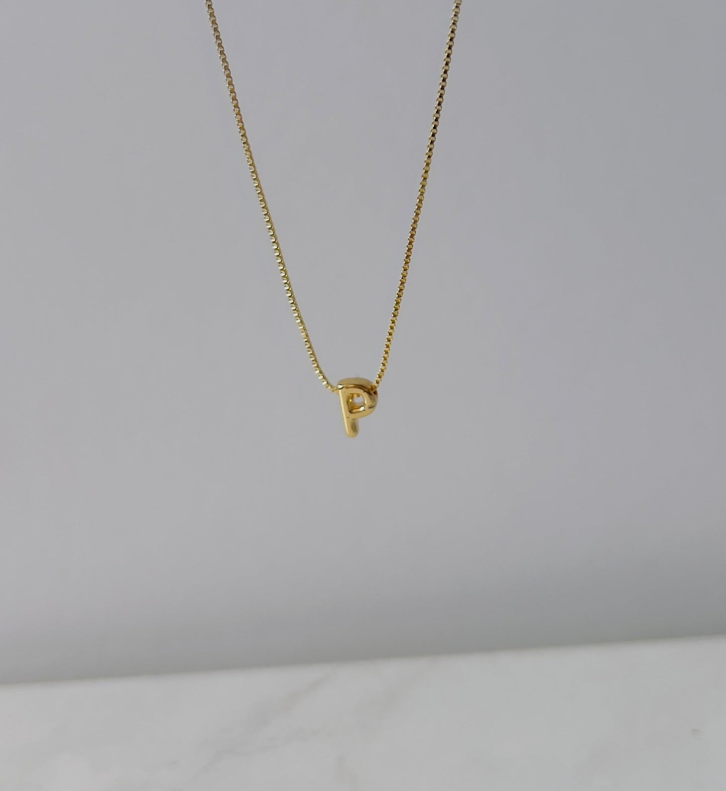 Small Letter Necklace