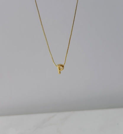 Small Letter Necklace