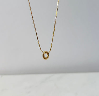 Small Letter Necklace