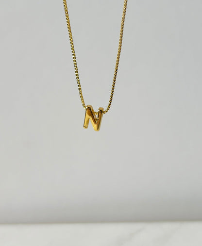 Small Letter Necklace