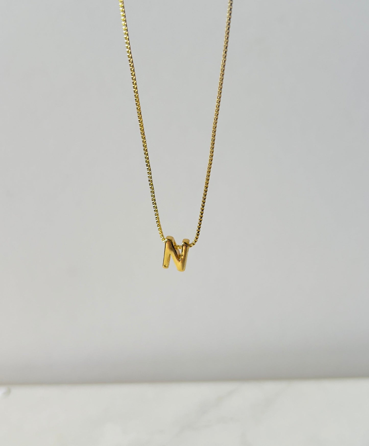 Small Letter Necklace