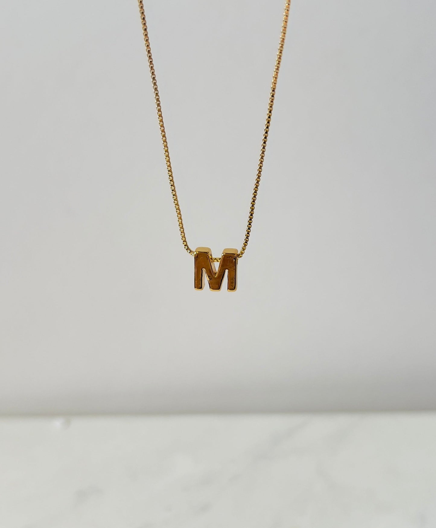 Small Letter Necklace