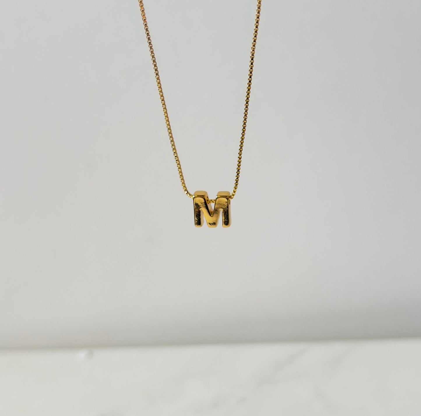 Small Letter Necklace