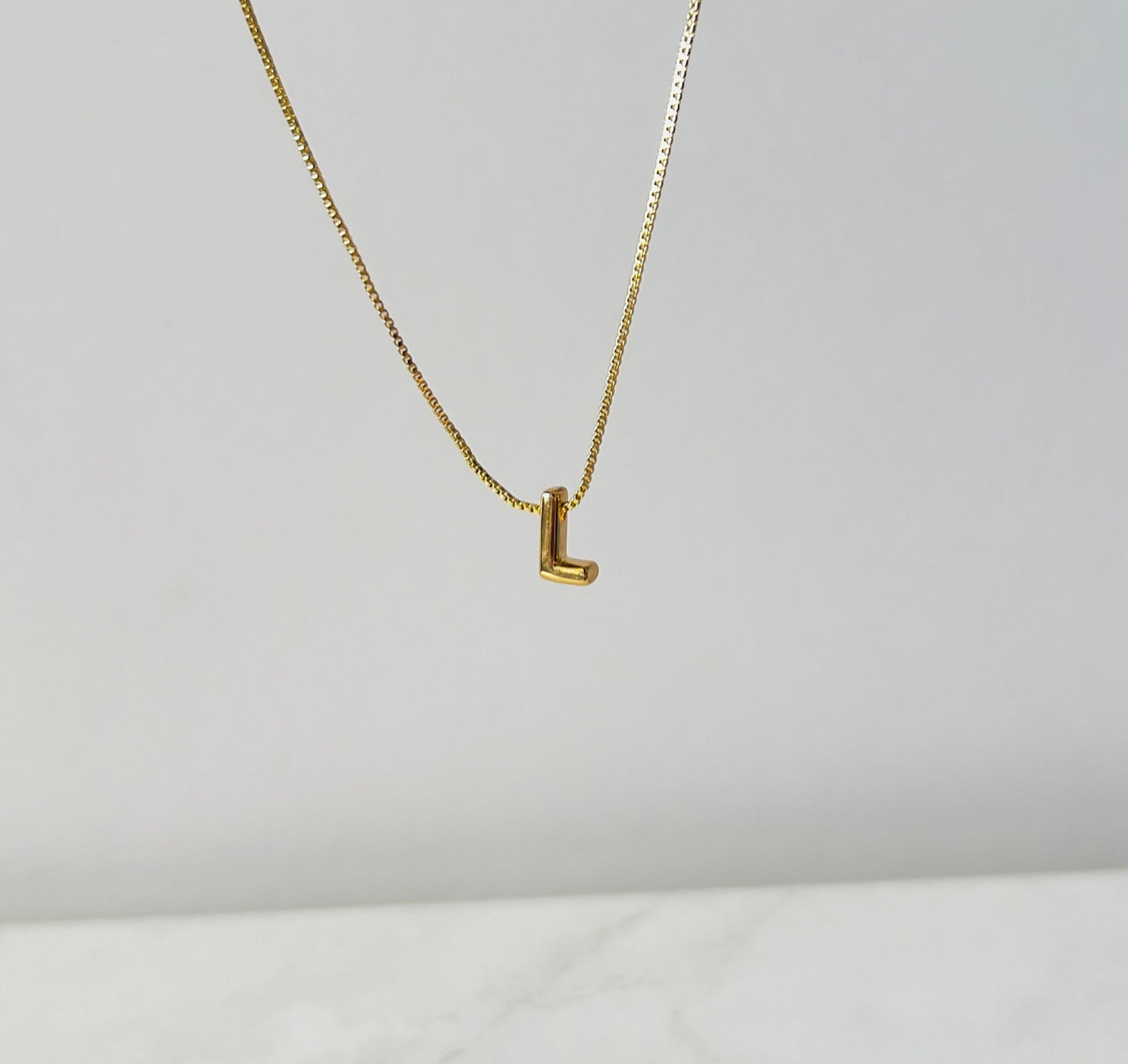 Small Letter Necklace