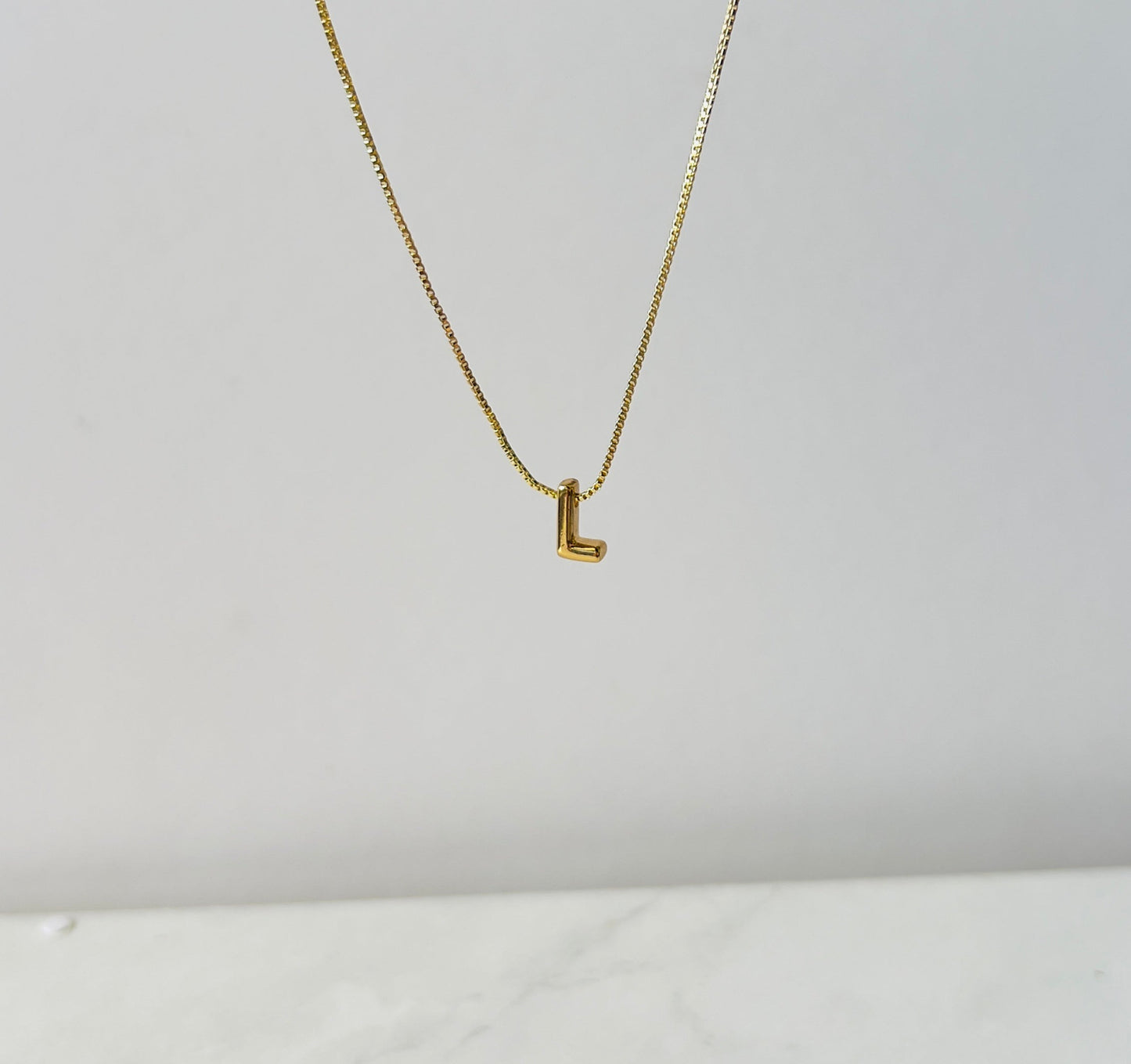 Small Letter Necklace