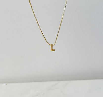 Small Letter Necklace