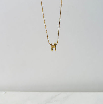 Small Letter Necklace