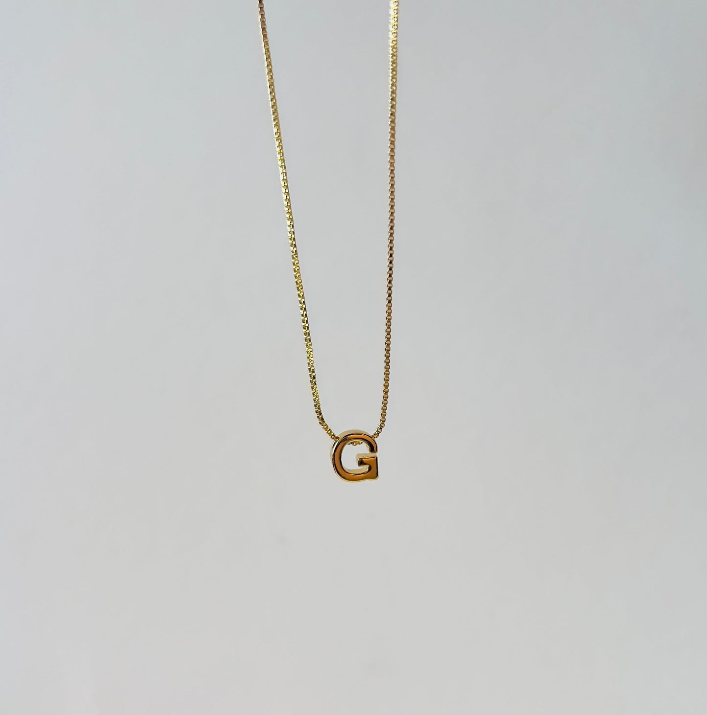 Small Letter Necklace