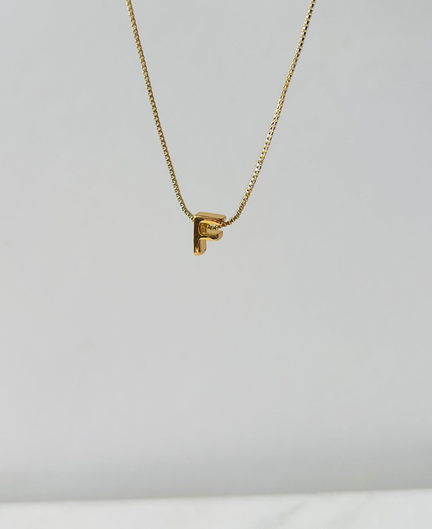 Small Letter Necklace