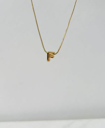 Small Letter Necklace