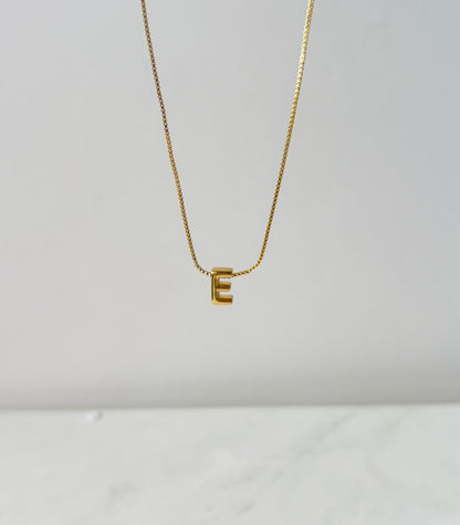 Small Letter Necklace