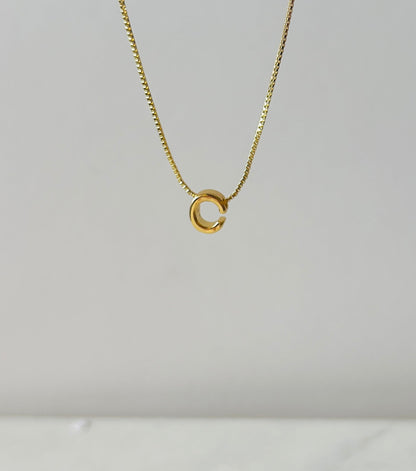 Small Letter Necklace