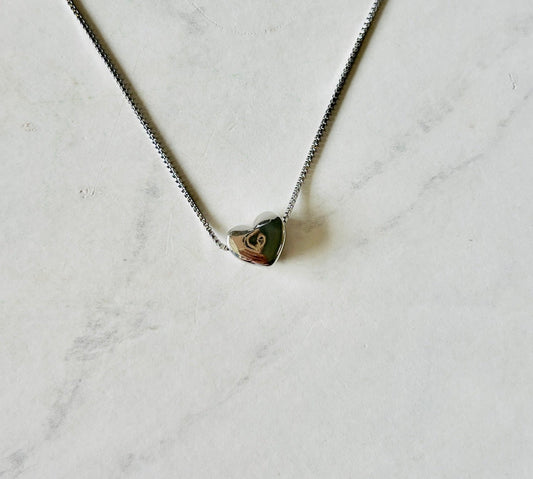 Silver Heart Necklace