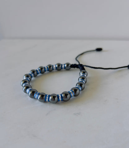 Dark Blue Ranger Bead Bracelet