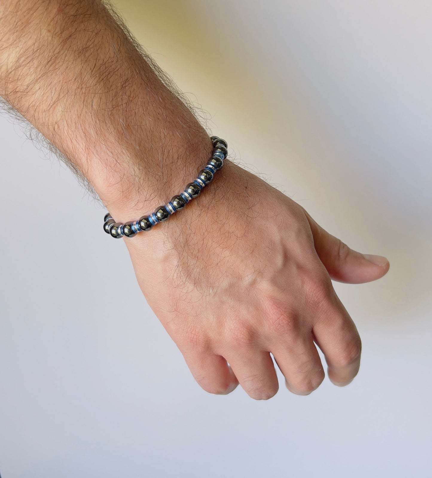 Dark Blue Ranger Bead Bracelet