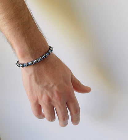 Dark Blue Ranger Bead Bracelet