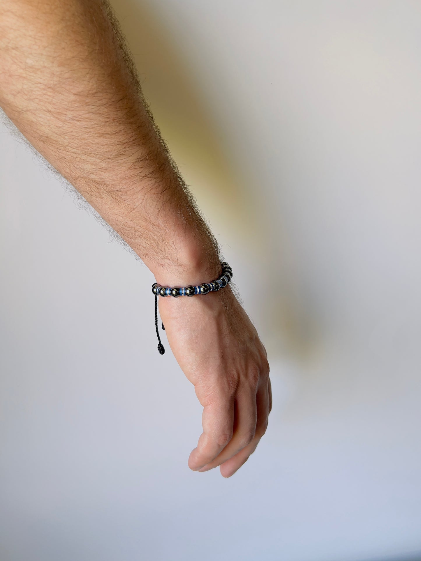 Dark Blue Ranger Bead Bracelet