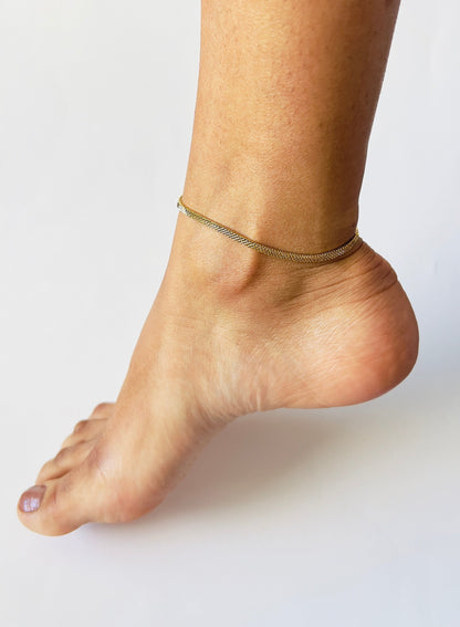 Gracy Gold Anklet for women