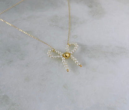 Coquette Pendant Necklace