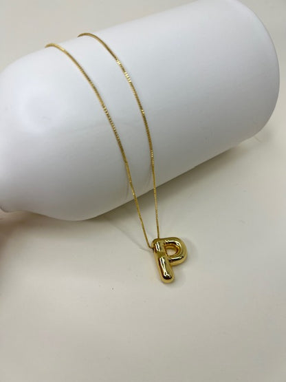 Bubble Letter Necklaces