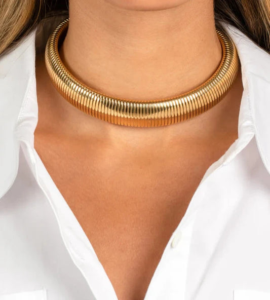 Avilla Gold Chunky Choker